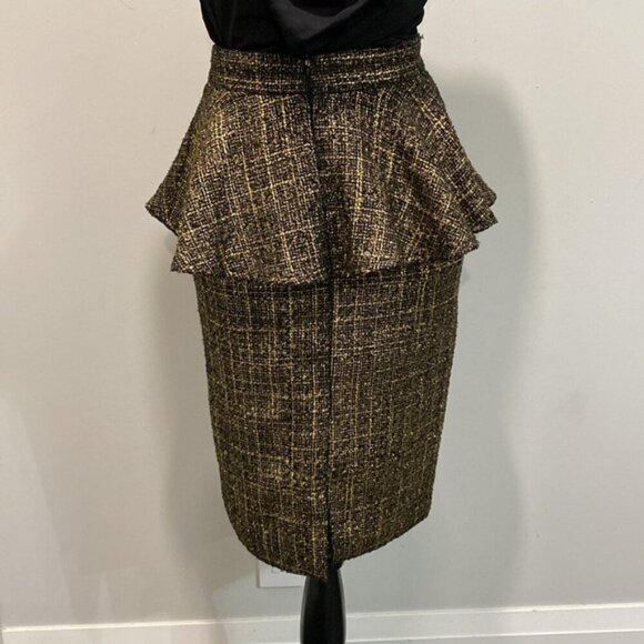 Missguided Peplum Skirt Frilly Midi Pencil - Picture 5 of 16